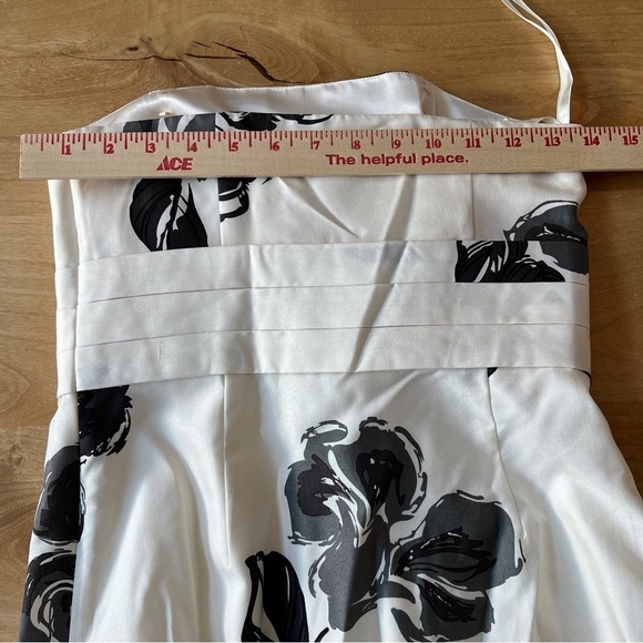 ANN TAYLOR DRESS OP NWT SILK STRAPLESS PROM HOMECOMING WEDDING COCKTAIL ELEGANT - Picture 9 of 13